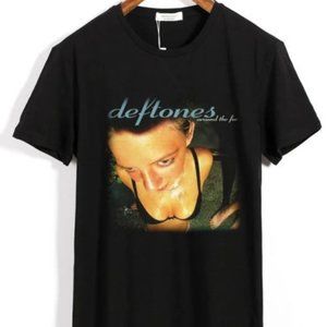 New Deftones Around The Fur Vintage Style Unisex Cotton Black T-Shirt
